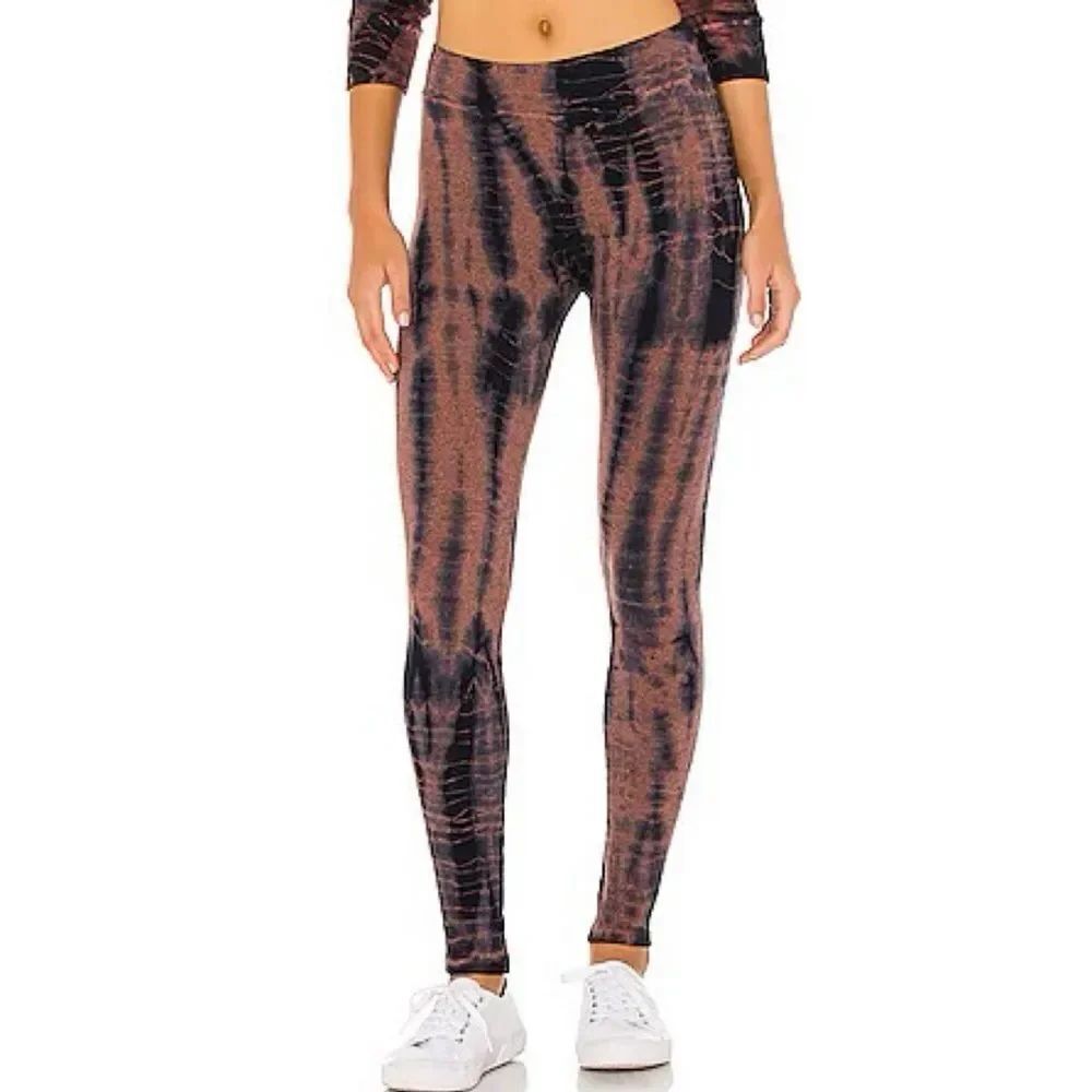 Sundry Yoga Pants Brick Navy Tie Dye M